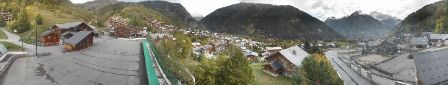 Small champagny village