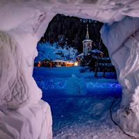 Grotte de neige